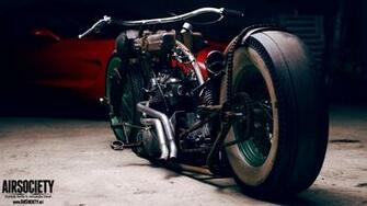 Bagged Rust Motorcycle Chopper Yamaha Xs650 Wallpaper Jpg