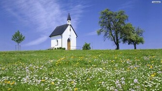 Youwall Small Church Wallpaper