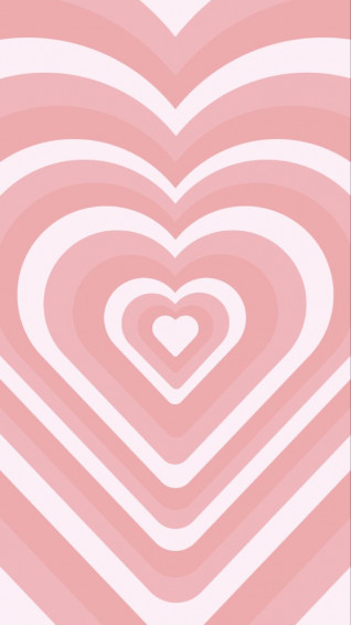Heart Pink Wallpaper Phone Preppy