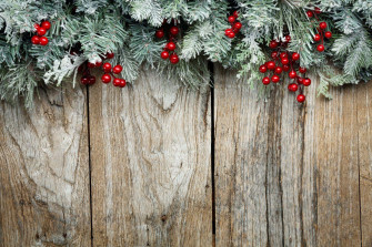 A Rustic Christmas Wallpaper