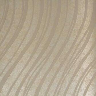 Modern Fallow Brown Waves Wallpaper R3639 Double Roll Contemporary