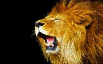 Colorful Lion Wallpaper