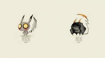Pokemon Pikachu Raichu Drawing Wallpaper
