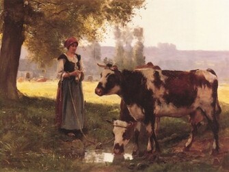 World Famous Paintings Desktop Art Wallpaper