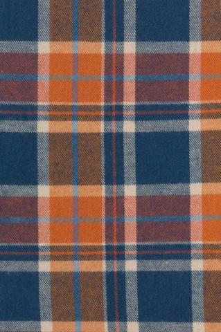 Rodeo Cotton Flannel Orange Plaid Fabric FallwallpaperiPhone A