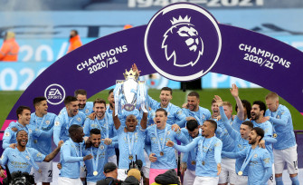 Manchester City Premier League Champions Wallpaper