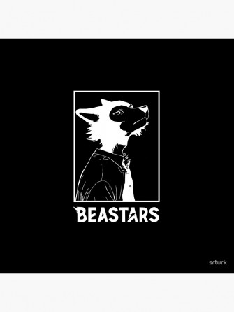 Beastars Legosi White Art Board Print By Srturk