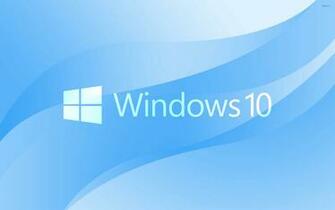 Windows White Text Logo On Light Blue Wallpaper Computer