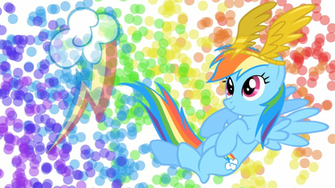 Rainbow Dash Wallpaper By Bubblehun
