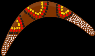 Vector Graphic Boomerang Aboriginal Australia