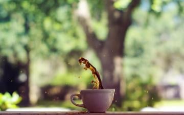 Cup Of Coffee Splash