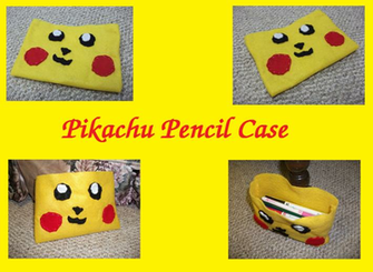 Pikachu Pencil Case By Wolfie Forever
