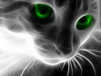 Neon Cat By Crimsonkiwi