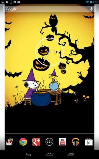 Snoopy Halloween Wallpaper Screenshot