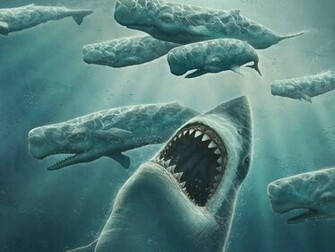 My Wallpaper Fantasy Megalodon