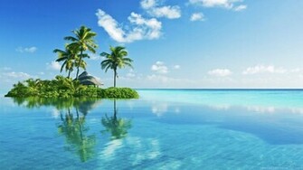 Tropical Island Background HD Cool Picture