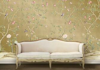 Affordable Temporary Chinoiserie Wallpaper Vogue