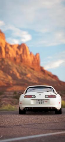 Toyota Supra iPhone Wallpaper