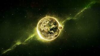 Outer Space Earth X Close
