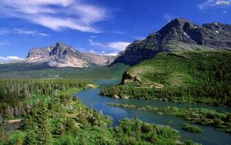 Mountain Lake Wallpaper