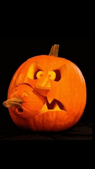 Pumpkin Carving iPhone 5s Wallpaper Gallery