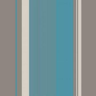 Crown Millie Stripe Wallpaper Teal Is A Bold New