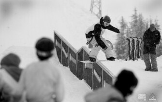 Sports Extreme Snowboarding Competition
