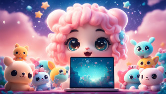 Kawaii Anime Laptop Wallpaper