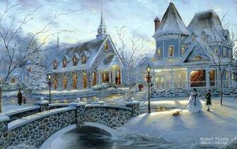 Robert Finale Impressionistic Oil Painting Wallpaper