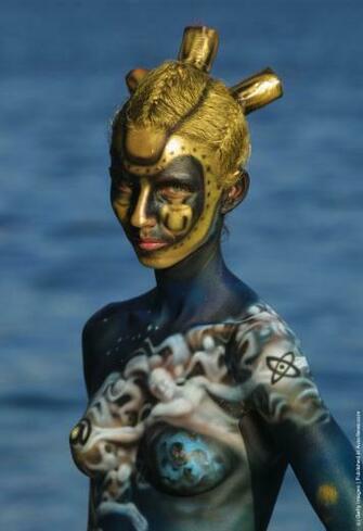 Best HD Wallpaper Collection Hot Body Painting
