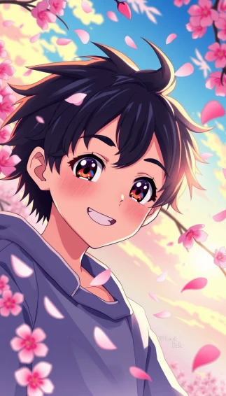 Love Anime Boy Wallpaper