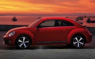 Volkswagen Fusca Red Side Stock Photos Image HD
