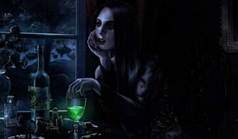 Dark Absinthe Wallpaper