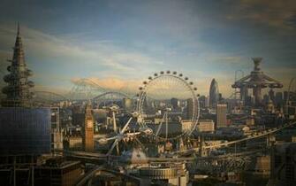 Description Futuristic City 3d Creative Design Theme Desktop Picture