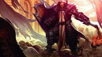 Warrior Knight Armour Shield Mace Dead HD Wallpaper Mithra The