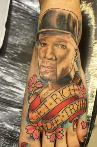 Cent Portrait Tattoo By Ginaart Traditional Art Body