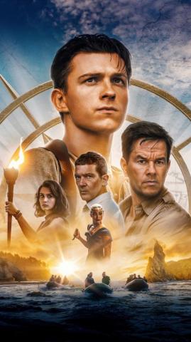 Uncharted Movie Cast Wallpaper iPhone Phone 4k 580f