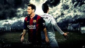 C Ronaldo Vs Messi Wallpaper