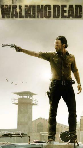 The Walking Dead iPhone Wallpaper