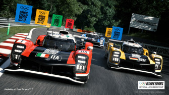 The Olympic Esports Series Motor Sport Finals In Singapore Is