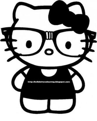Hello Kitty Coloring S Wallpaper