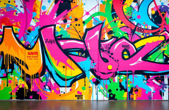 Abstract Graffiti Wallpaper