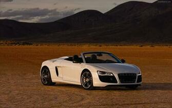 Audi R8 Gt Spyder Widescreen Exotic Car Wallpaper