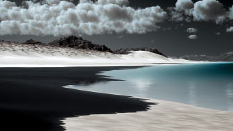 Black Sands 4k By A I R Wallpaper