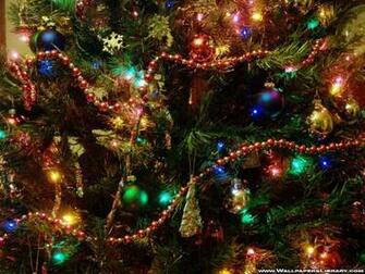 Christmas Tree Desktop Background Wallpaper