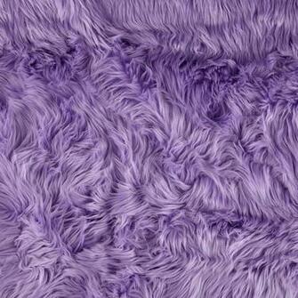 Shannon Faux Fur Luxury Shag Lavender Discount Designer