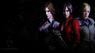 Ladies Of Resident Evil Wallpaper By Wastingnight Fan Art
