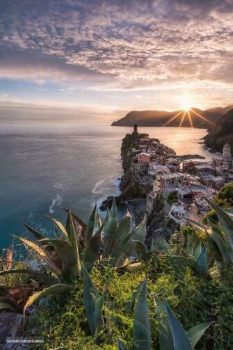 Ligurian Sky Classic Vernazza Cinque Terre Italy