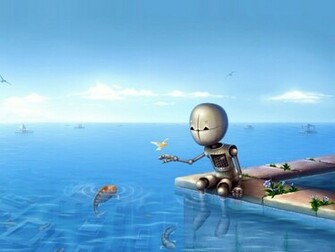 Kinds Of Wallpaper Cute Robot