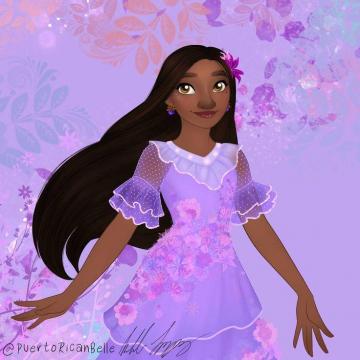 Itz Panda On Encanto Madrigal Isabela Disney Image